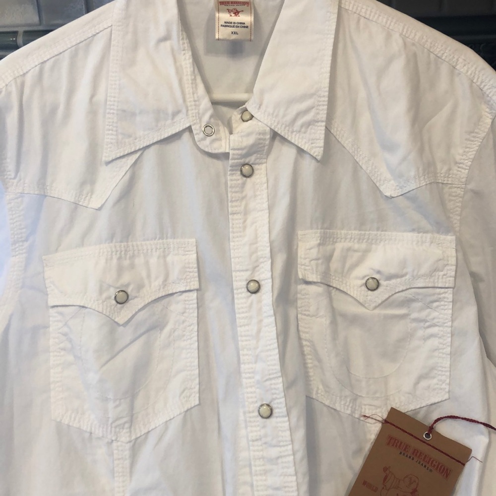 True religion long sleeve shirt with tags XXL